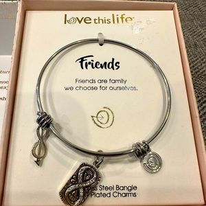 Love This Life Stainless Steel Bracelet